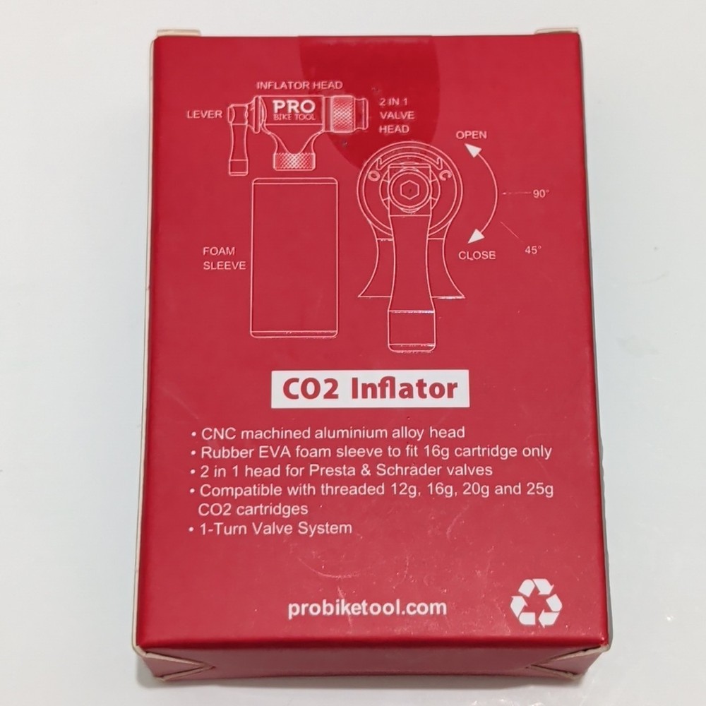 Pro Bike Tool C02 Inflator