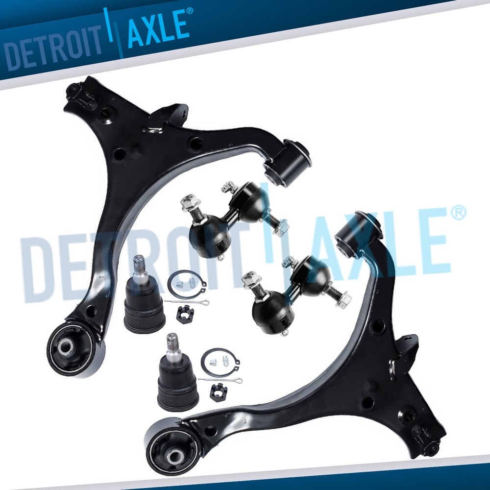 Front Lower Control Arms Ball Joints Sway Bars Kit for 2003 - 2011 Honda Element