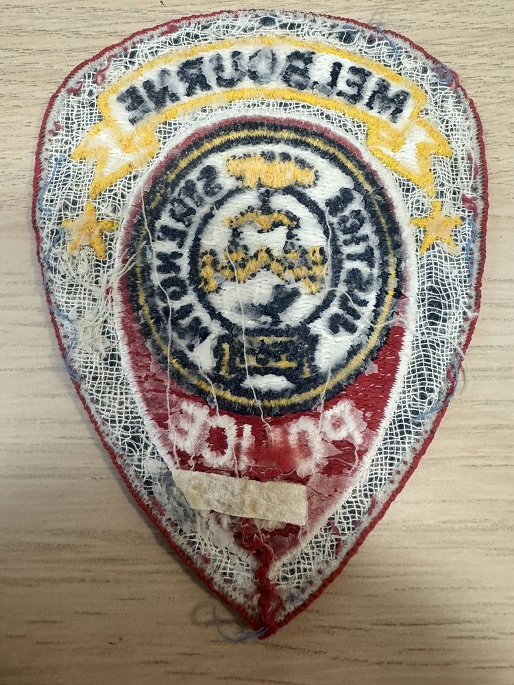 Melbourne Fla Police Shoulder Sew On Patch