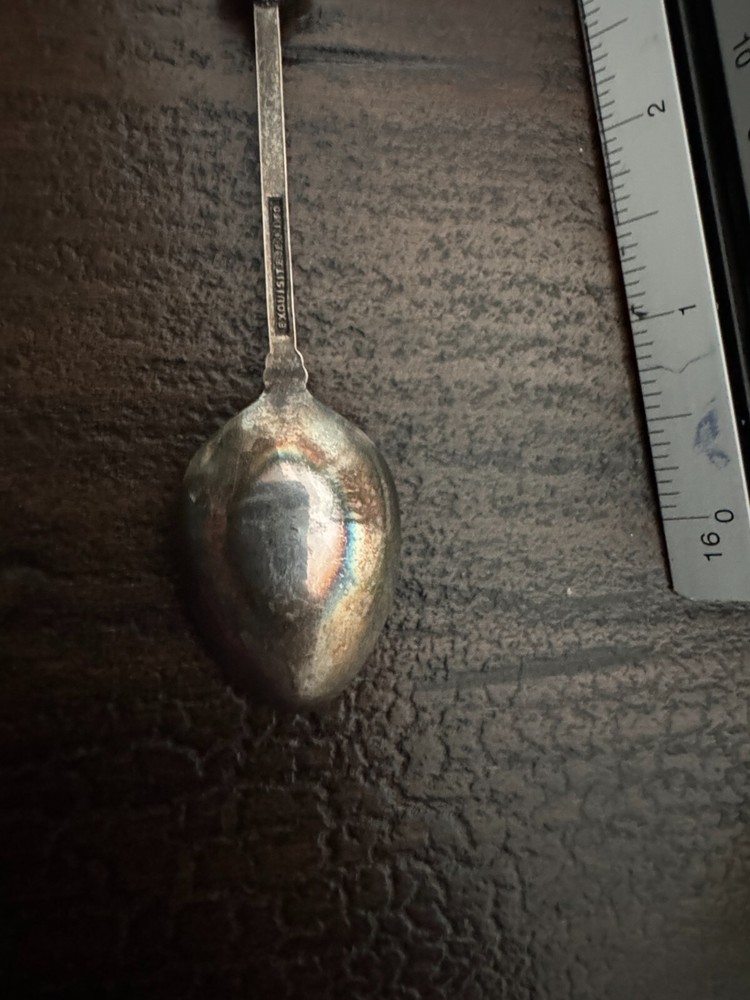 Windsor Castle Exquisite EJ LTD Collector Spoon Silver Tone