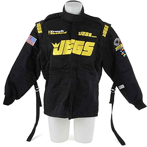 JEGS 6001 Black Triple Layer Jacket Medium