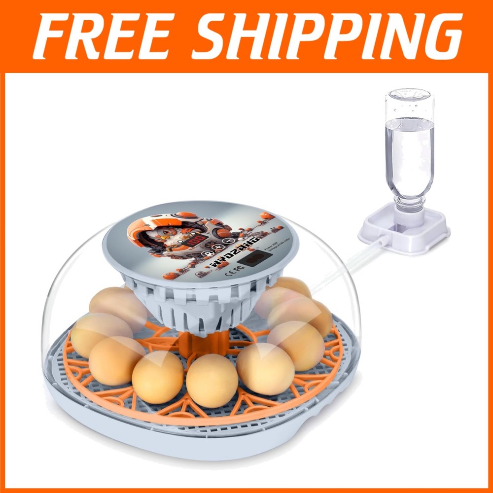 Smart Chicken Egg Incubator with Automatic Turner