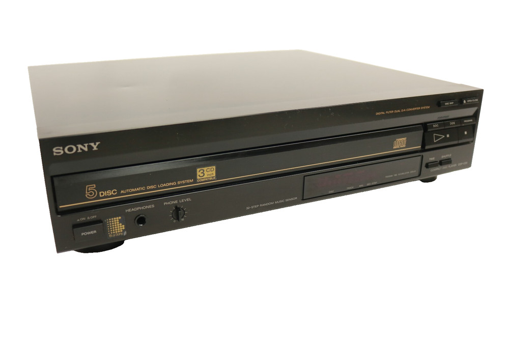 Vintage Sony 5 Disc CD Changer CDP-C20