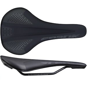 Spank SPIKE 160 Saddle - Black | 265mm Width | Chromoly Rails | Synthetic