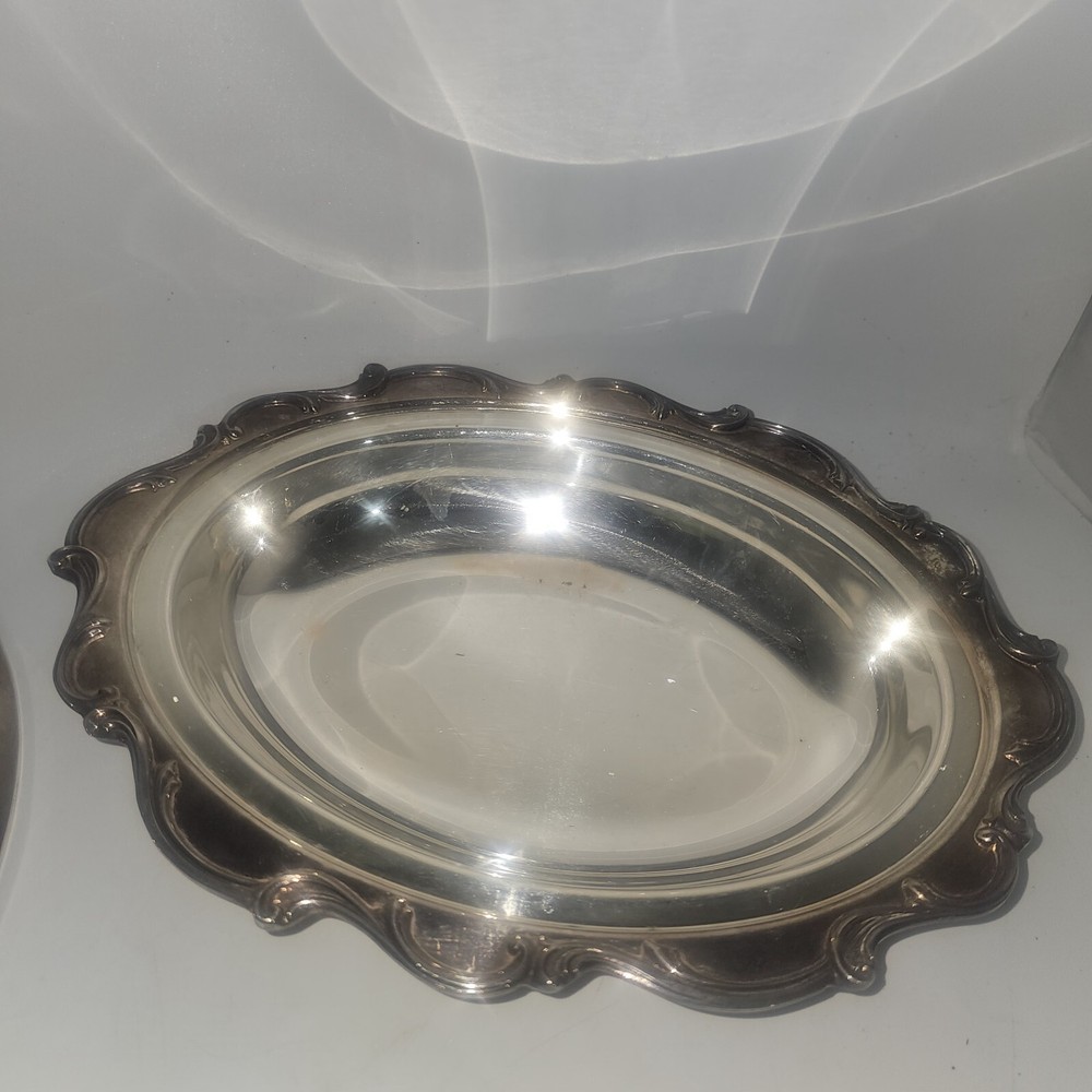 Vintage Silver plated vegetable/relish/sauce - serving dish + ovenware