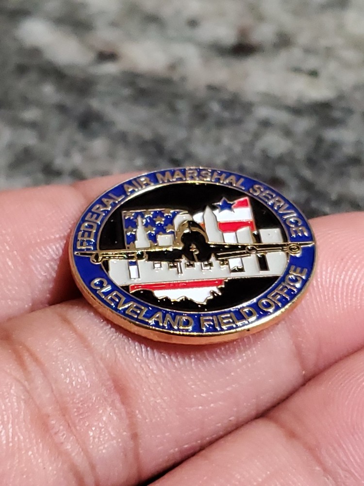 Federal Air Marshal Cleveland Pin