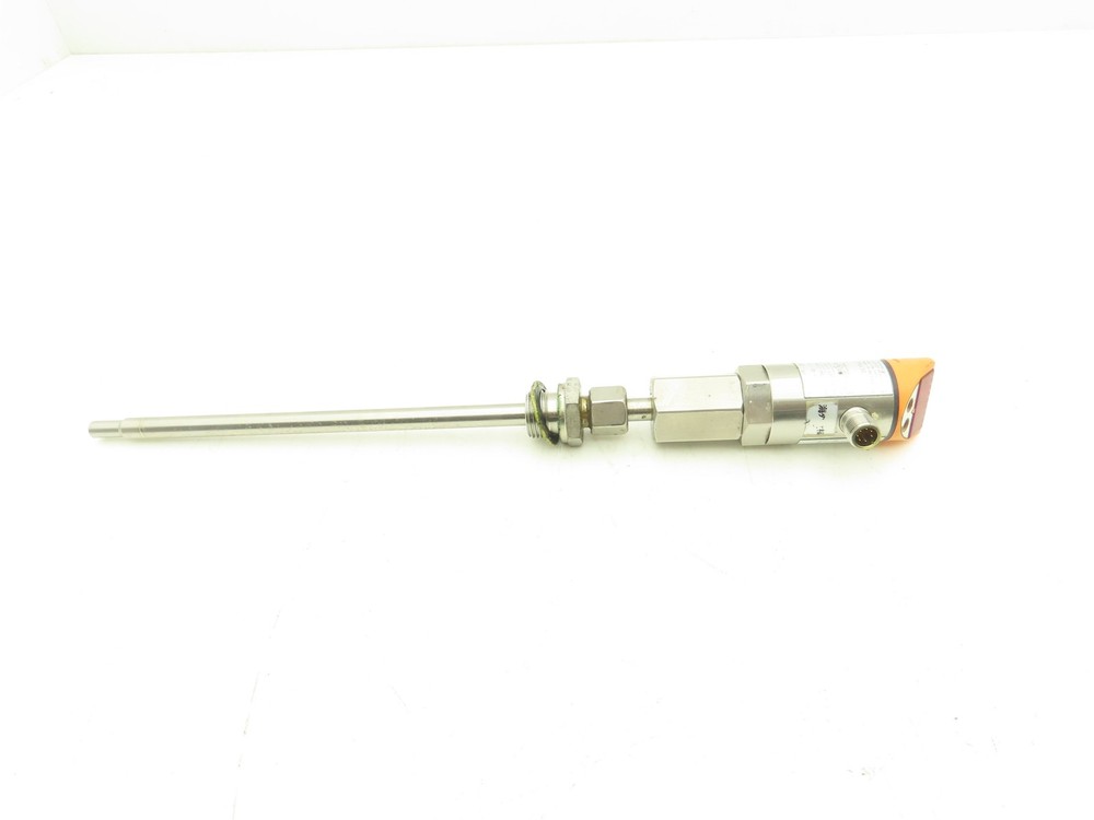IFM Efector TR8430 Electronic Temperature Sensor Evaluation Unit With 8" Probe