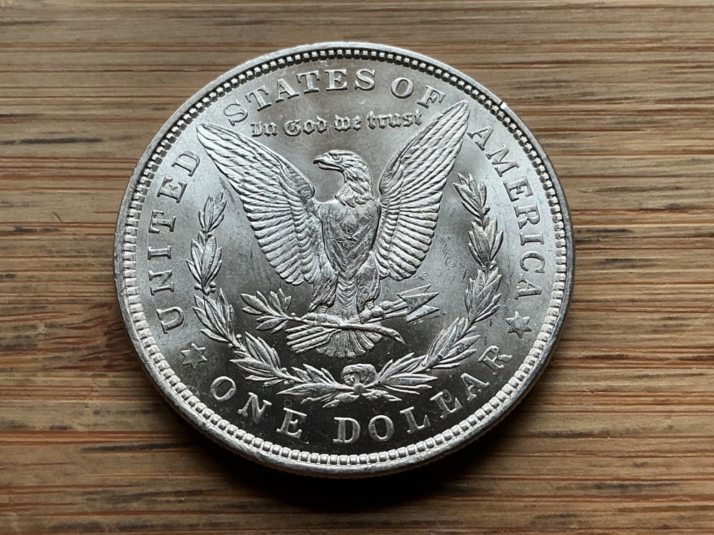 1921 Morgan Silver Dollar Uncirculated condition