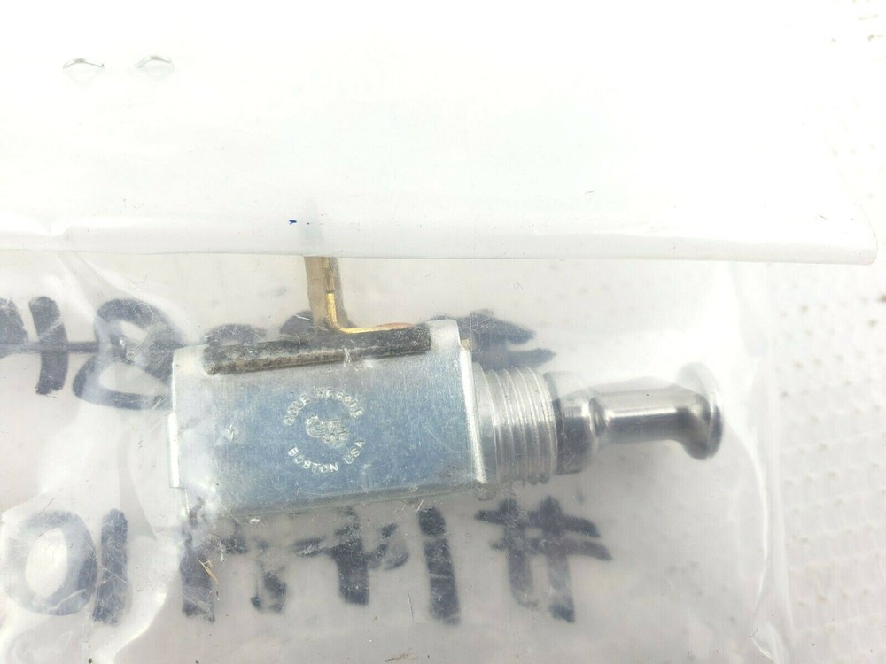 NOS Blue Bird Bus 2 Pole 2 Position Push Pull Chrome Accessory Switch