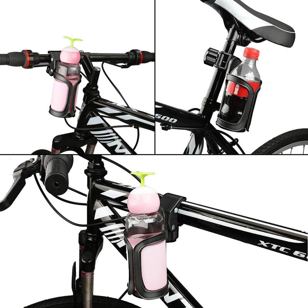 Rotatable Bottle Holder for Strollers, Bikes, and More - Secure and Stylish