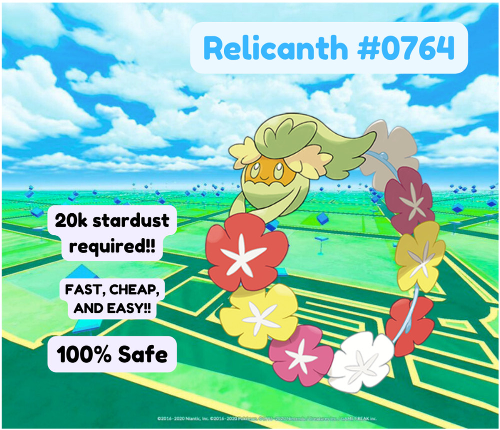 Comfey - Regional Pokemon #0764 GO** CHECK DESCRIPTION