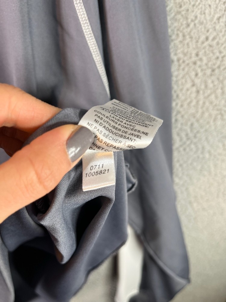 Footjoy Sweater Men Large Gray Golf Performance 1/4 Zip Pullover Stretch Relaxed