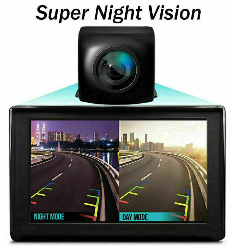 Car License Plate Mount Car Rear View Front Backup Reverse Camera Kits