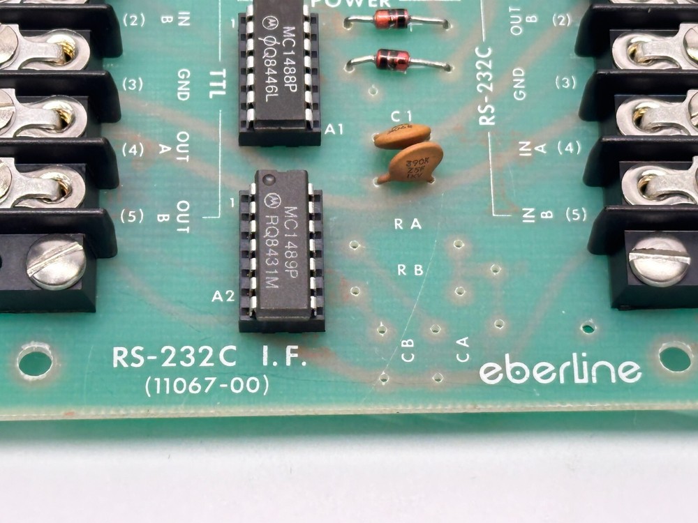 Eberline 11067-00 RS-232C Interface Board YP11067000