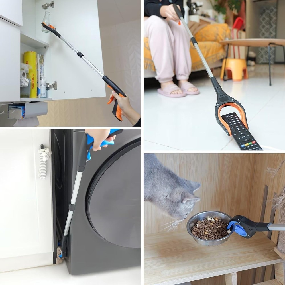 Independence Enhanced: 2-Pack 32-Inch Grabber Tool with Folding Design & Magnet