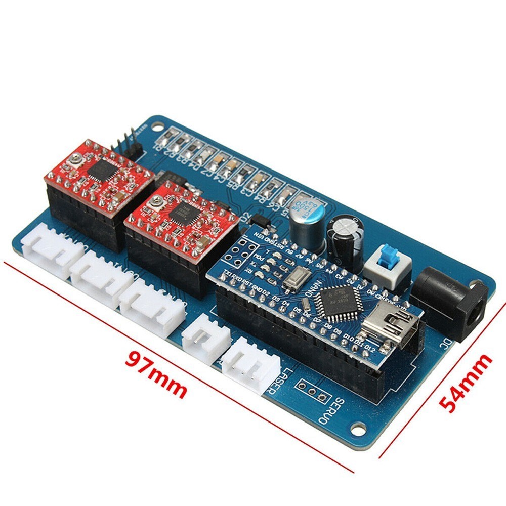 DIY laser cutter for DIY laser cutter features mini USB interface