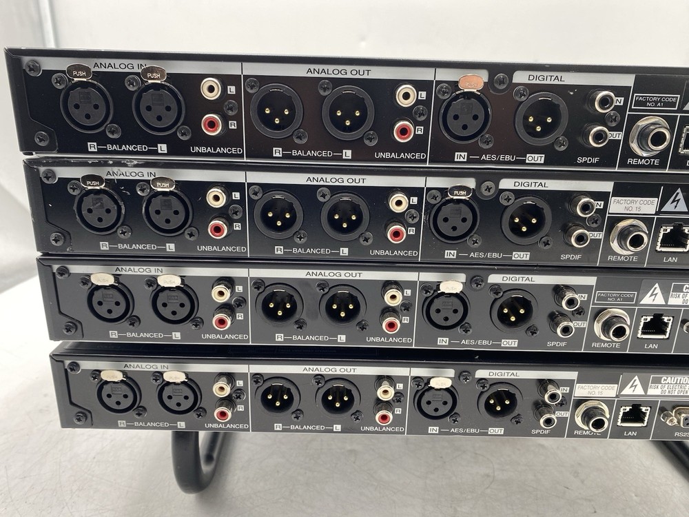 Lot of 4 Marantz PMD580 Rack-Mount CompactFlash Network Solid State Recorder