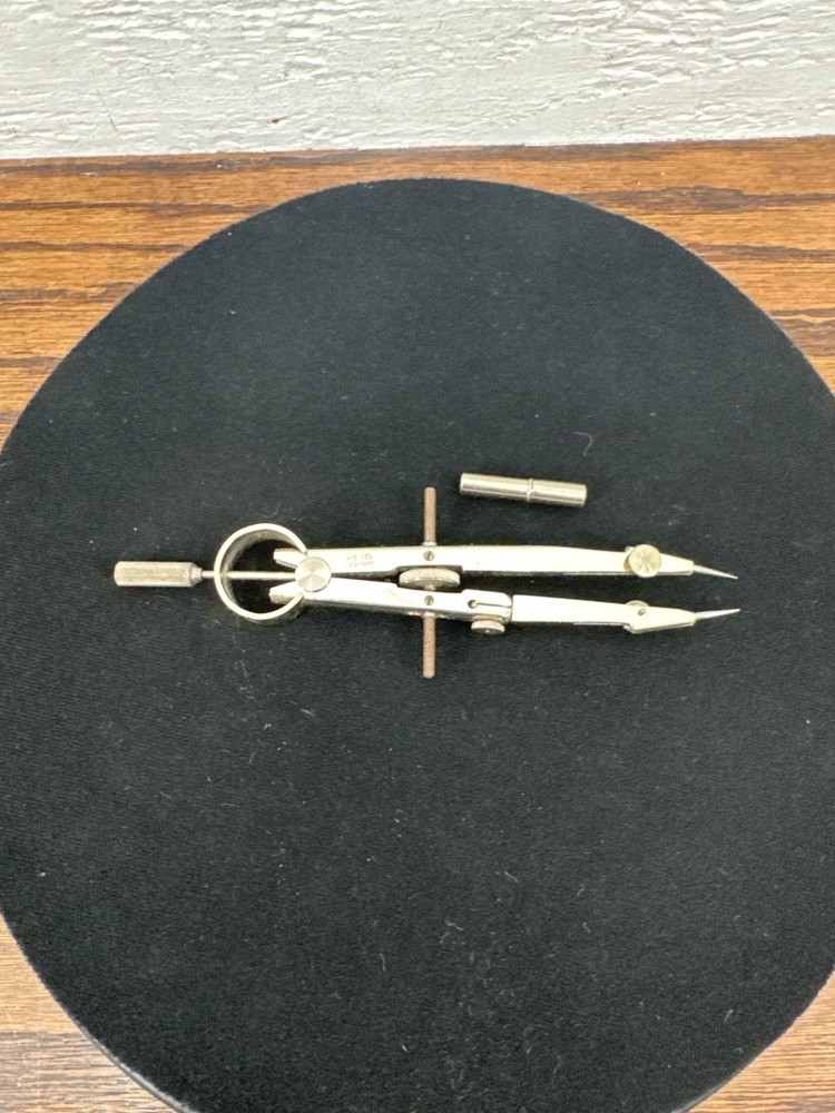 Vintage Meisel Germany Drafting Compass w/ Case – Precision Bow Tool