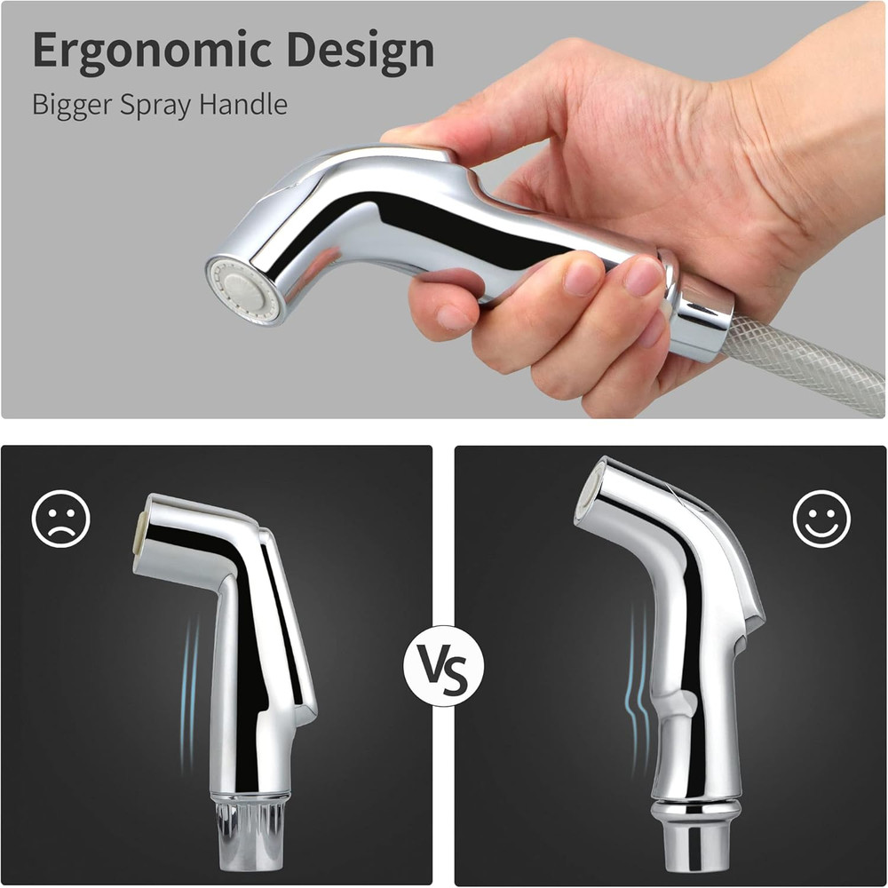 Universal Sink Spray Attachment – Pull-Out Faucet Sprayer Replacement for Delta,