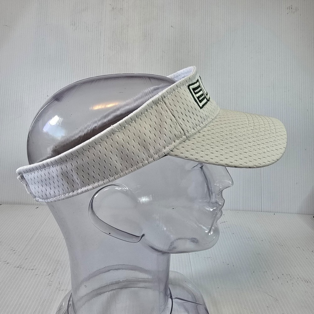 Pacific headwear ELITE visor hat white Pro Model adjustable