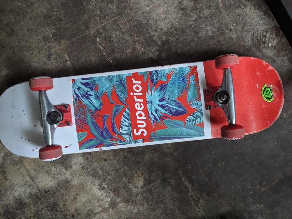superior complete skateboard tensor trucks