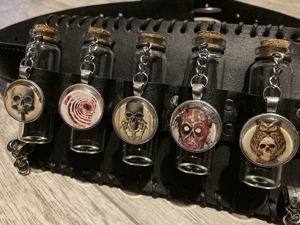 Necromancer Potion Bottle Belt