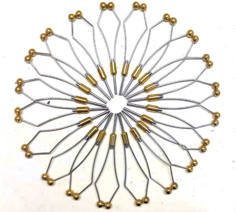 20 Pcs Bullet Head Bobbin thick pipe  fly tying tools  fly tying tools bobbins