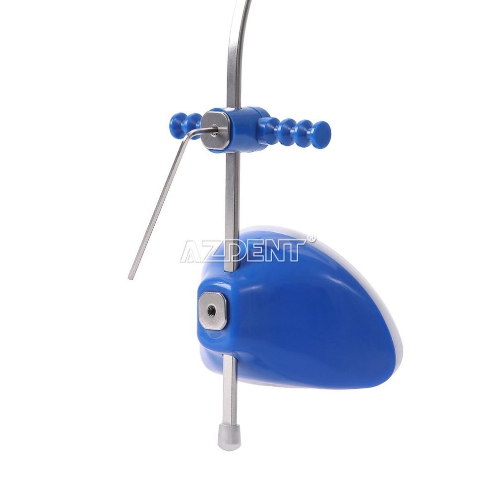 USA Dental Adjustable Orthodontic Forward Reverse Pull Headgear Single Pole Blue