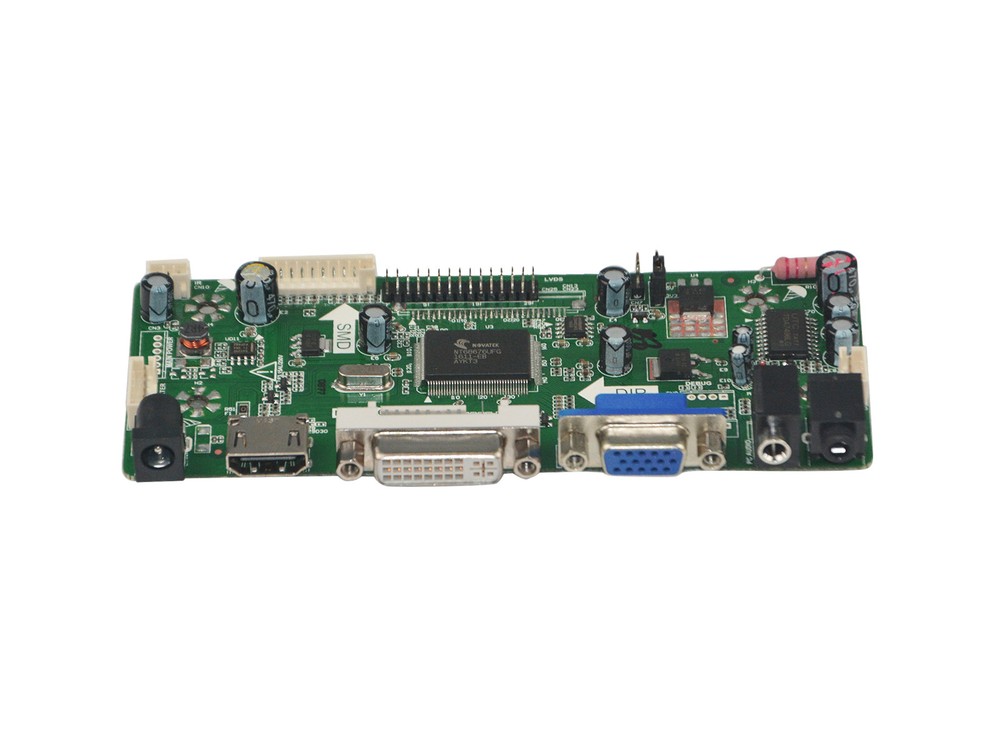 HDMI DVI VGA Audio LCD LVDS Controller Board DIY Kit for Laptop LCD LED Screen