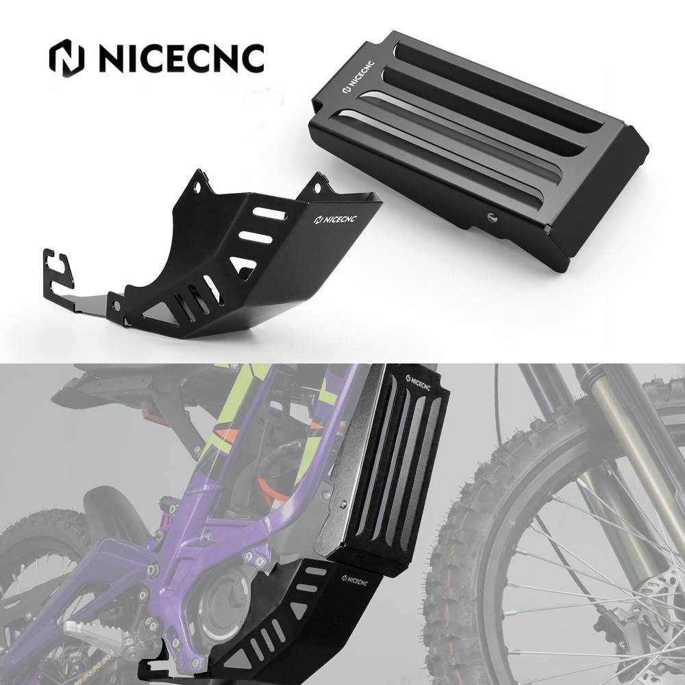 NICECNC Engine Skid Plate Guard Controller Cover For Sur Ron Light Bee X S L1E