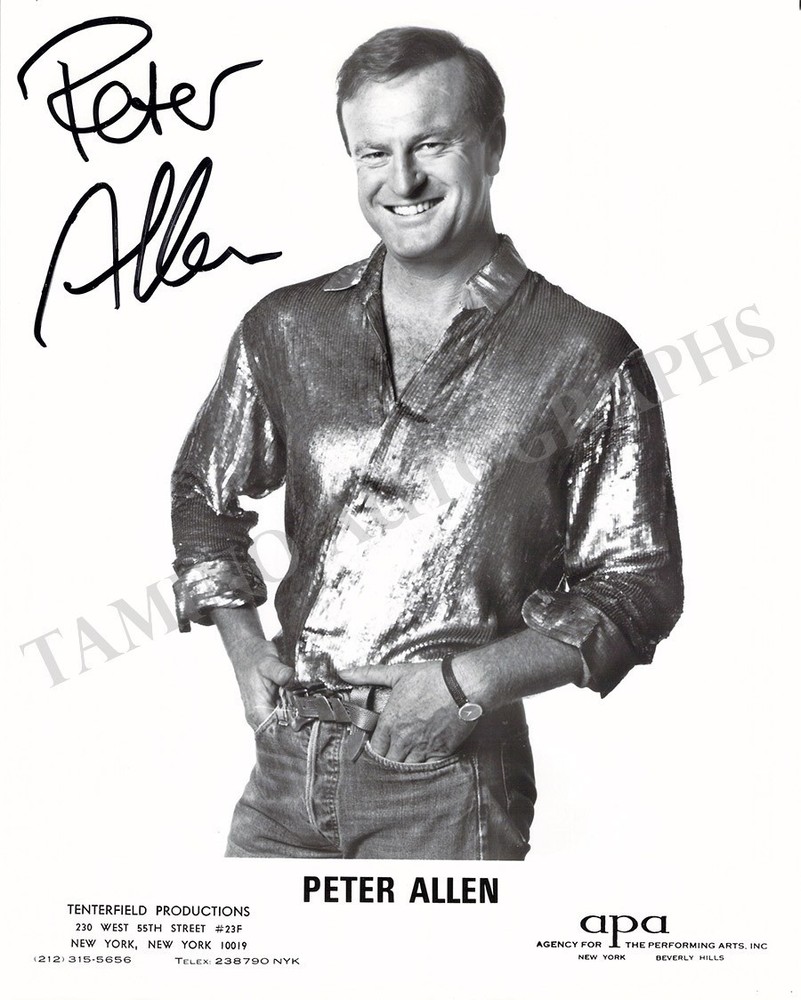 Allen, Peter - Signed Photograph