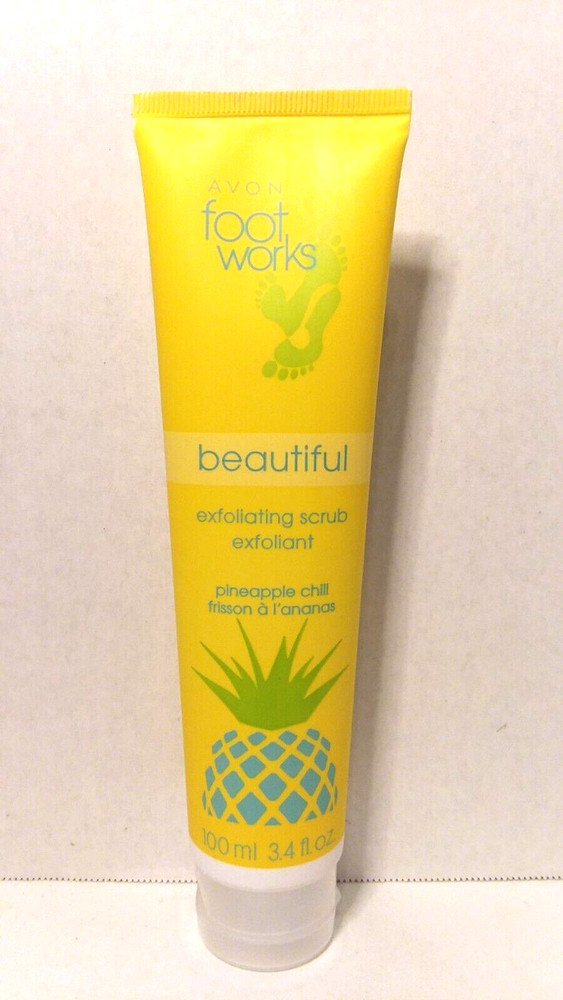 Avon Foot Works Beautiful Exfoliating Scrub - Pineapple Chill