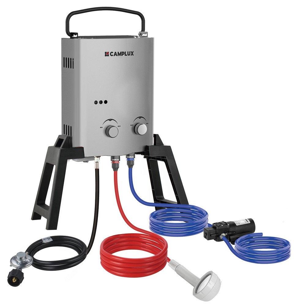 Camplux Outdoor Porpane Water Heater Stand w/Carry Bag Camping Portable Shower