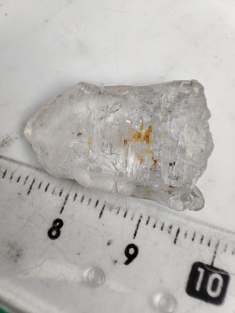 Petroleum Scepter Quartz Crystal Having Good Luster& Beautiful Growth.
