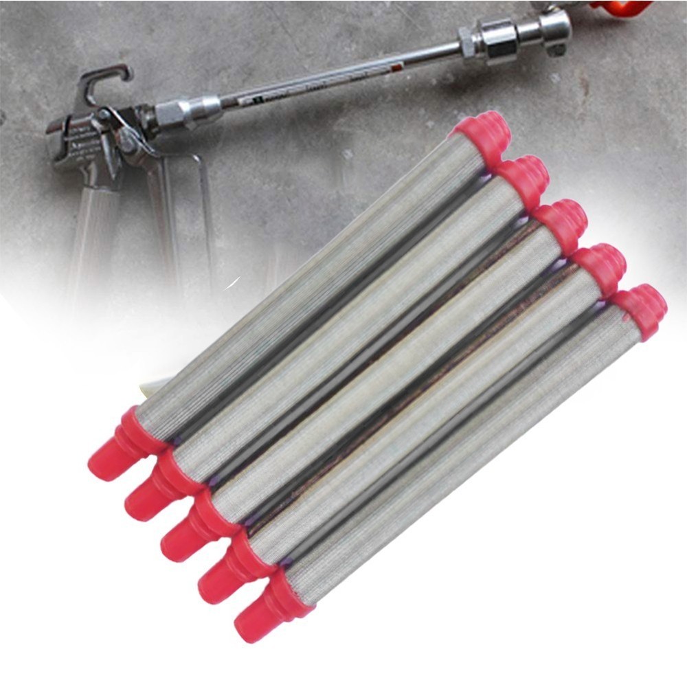 Exception Quality 200Mesh Filter Insert for Airless Spray Tools (Set of 5)