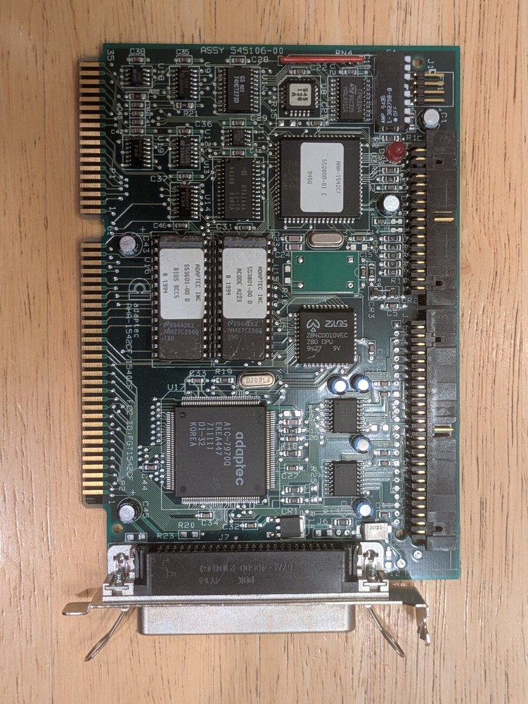 Adaptec AHA-1542CF ISA SCSI-2 Host Adapter Card
