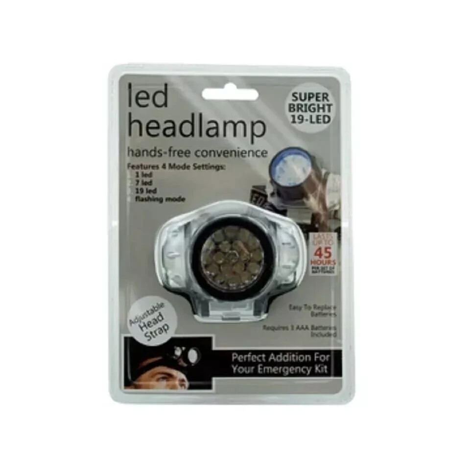 LED Headlamp with 4 Mode Settings