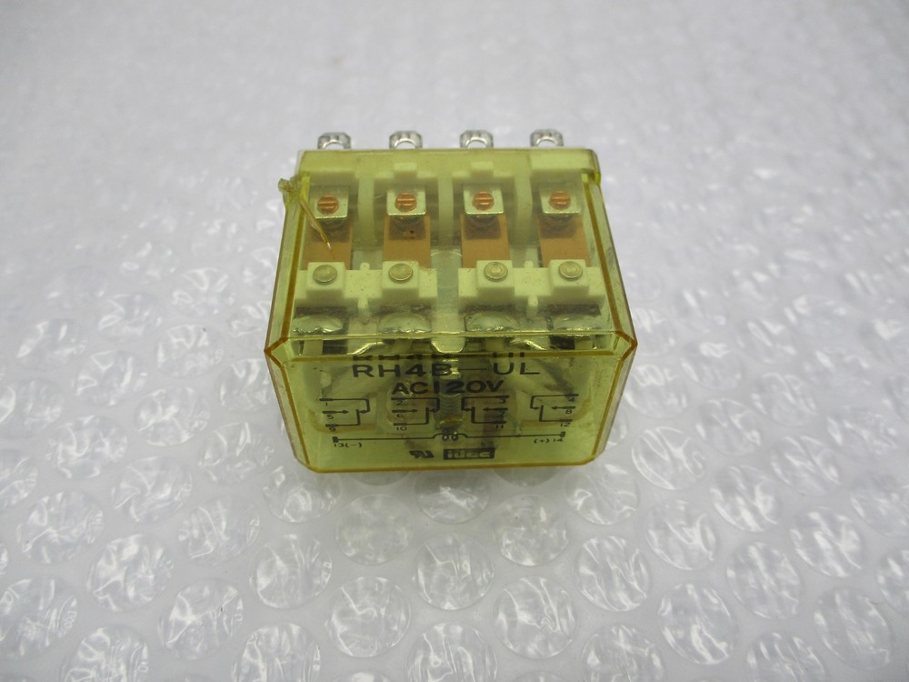 IDEC RH4B-UL RELAY 120V UNMP