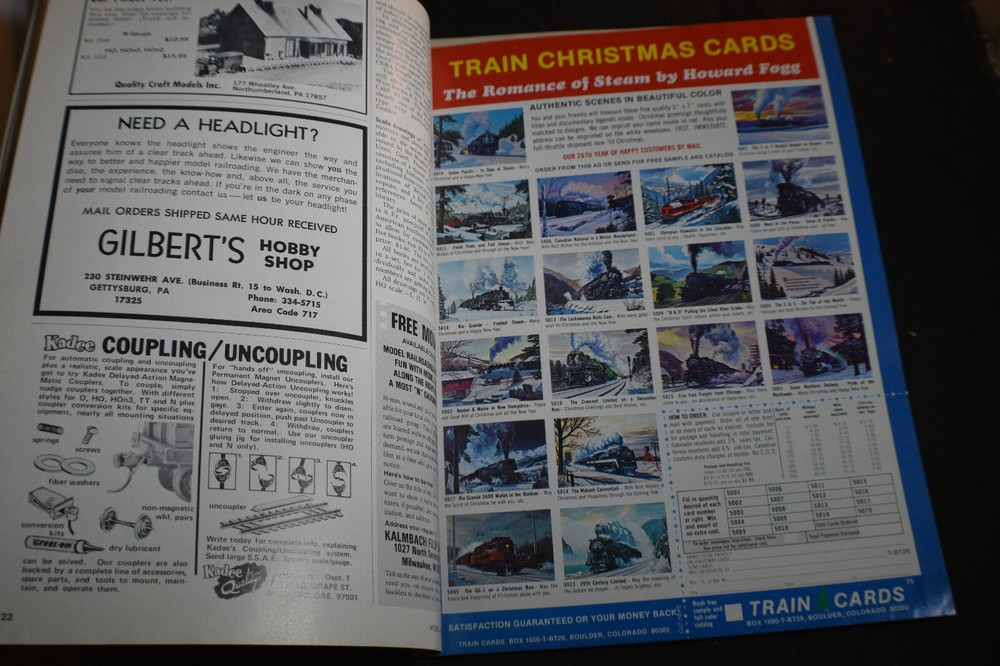 Two (1961/75) Model Railroader Magazines