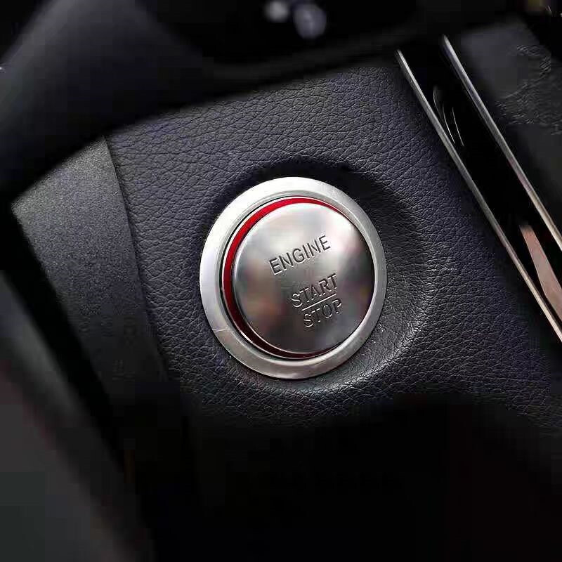 For Mercedes Benz Push To Start Button Engine Start Stop Push Button Accessories