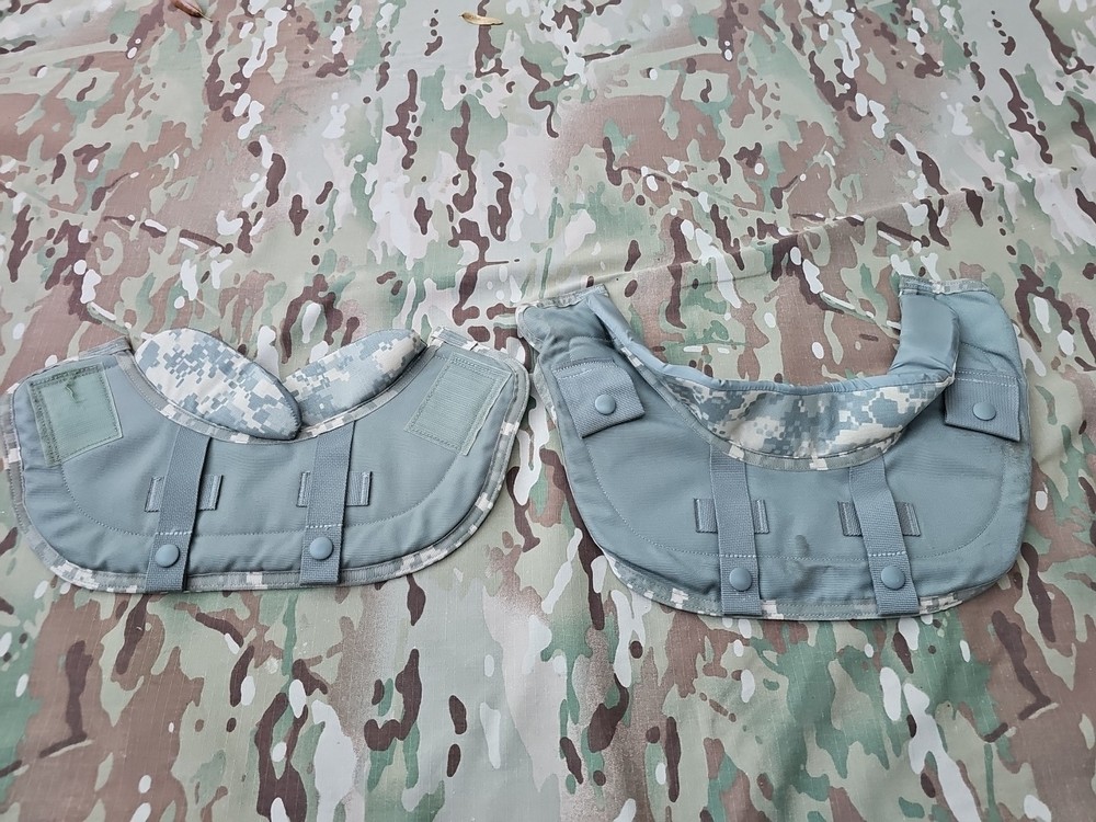 🇺🇸 New Medium AcU Neck PROTECTORS FRONT AND BACK E2
