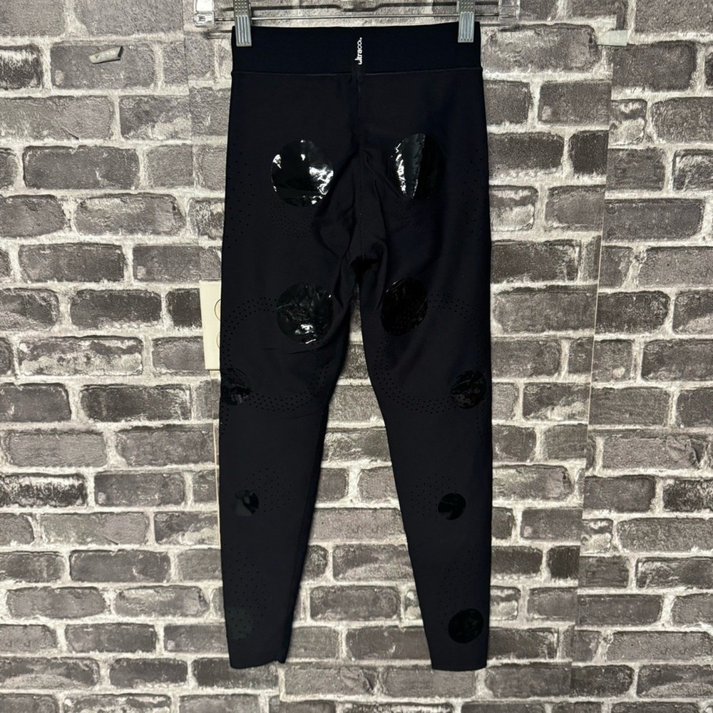 Ultracor knockout leggings black dot perforated SIZE SMALL S