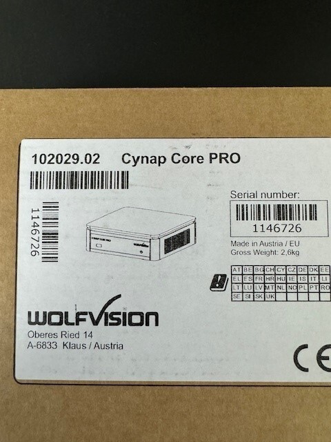 Woolfvision Cynap Core Pro 102029.02