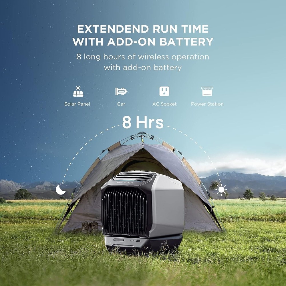 EcoFlow Wave 2 Portable Air Conditioner+Wave 2 Add-On Battery