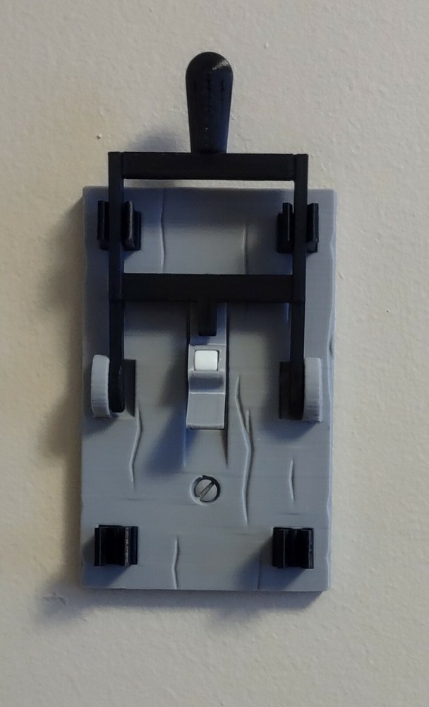 Frankenstein Light Switch cover for Halloween