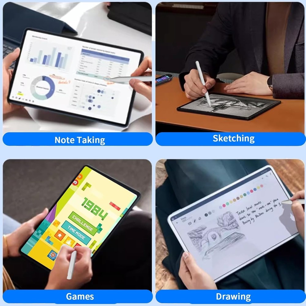 Stylus Pen for Touch Screens, White