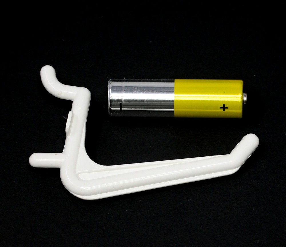 Plastic JUMBO White L HOOK Peg Board Kit Tool Storage Craft Hooks Pick A Pack