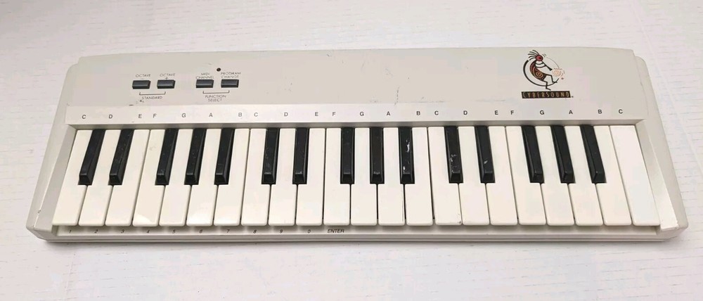 CyberSound Studio Music Maker Midi Keyboard System 4CKYBOARD