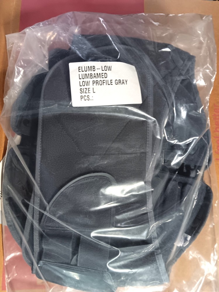 Compression Back Brace - Medi Lumbamed Action -Low- Adjustable Back Support -NIB