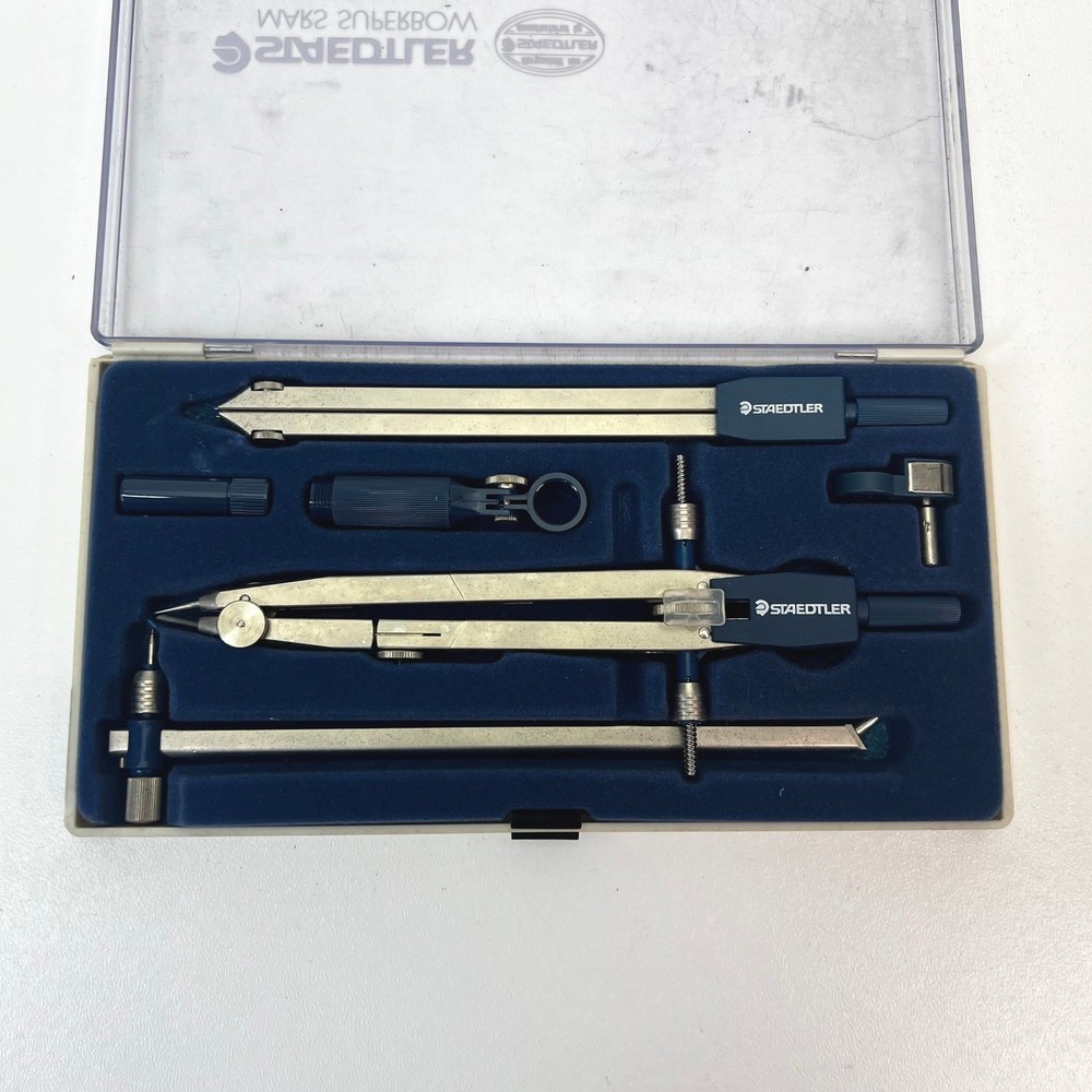 STAEDTLER Mars Superbow 553 52 A6 Germany Drafting Compass Set